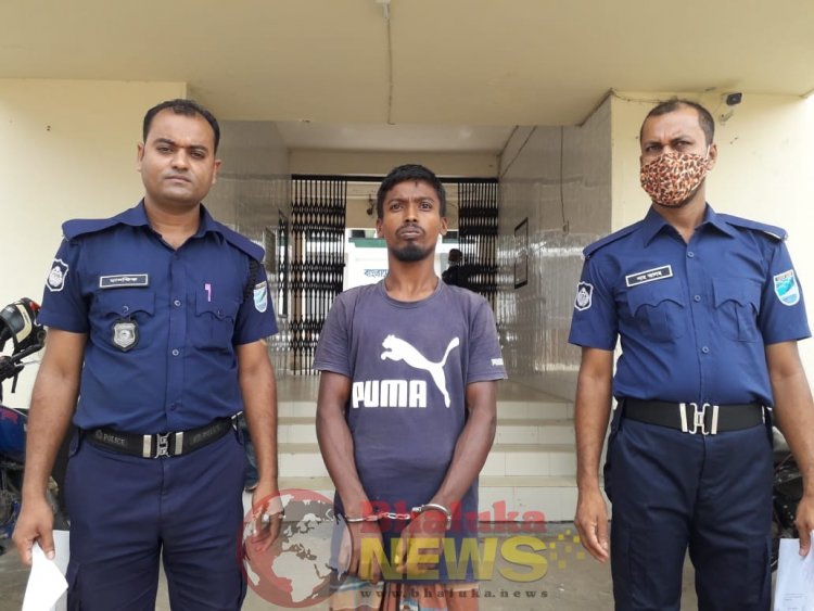 ভালুকায় কিশোরীকে ধর্ষণ,ধর্ষক গ্রেপ্তার