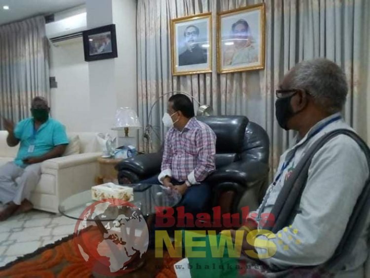 স্বেচ্ছাসেবী টিম আলী ইউসুফের স্বপন পূরনে গৃহায়ণ ও গণপূর্ত প্রতিমন্ত্রী শরীফ আহমদ এমপি