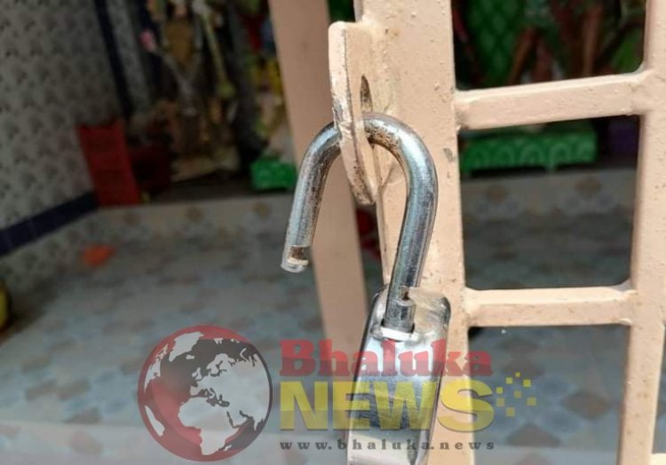 ভালুকায় রাধা গোবিন্দ মন্দিরের মূর্তি স্বর্ণালঙ্কারসহ প্রায় দেড় লাখ টাকার মালামাল চুরি
